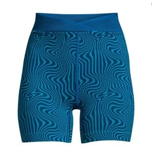 Free People 🆕 Free Throw Jacquard Biker Shorts